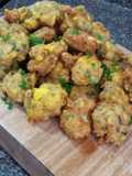 Ackee and Saltfish Fritters