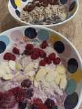 Porridge frío / copos de avena para toda la familia (BLW)