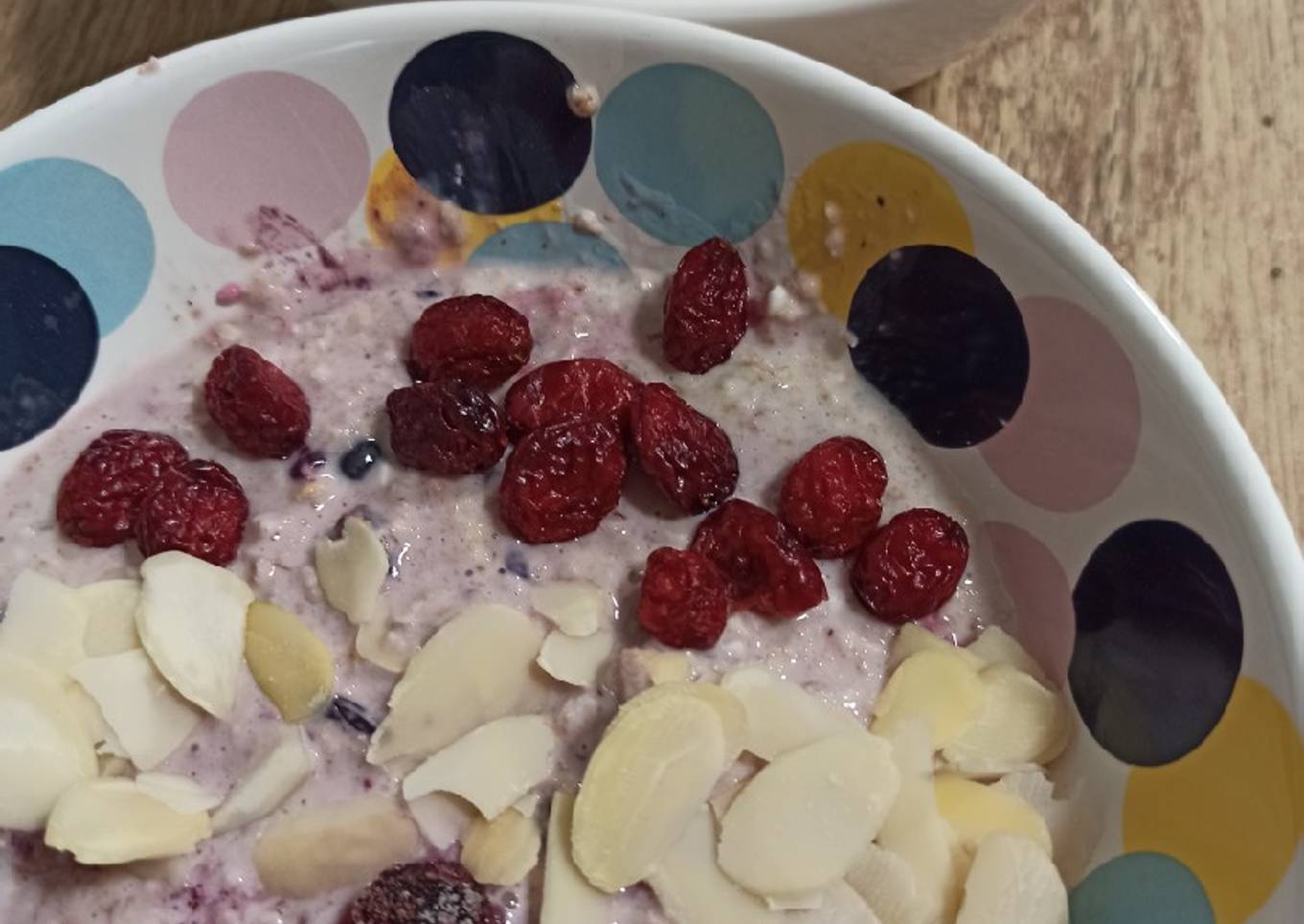 Porridge frío / copos de avena para toda la familia (BLW)