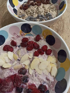 Una foto de Porridge frío / copos de avena para toda la familia (BLW)