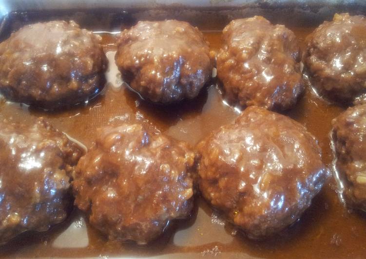 Simple Way to Prepare Perfect Salisbury steak