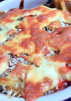 A picture of Tuna Casserole.