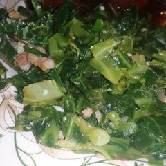 Sauteed Collard Greens A picture of Sauteed Collard Greens.