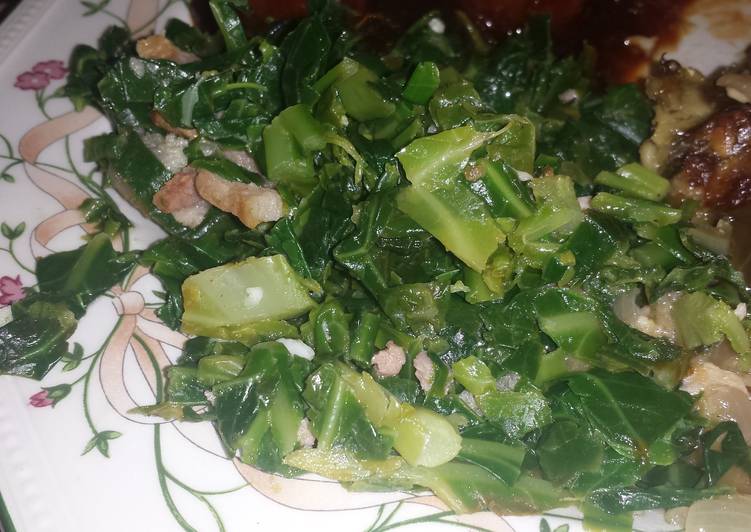 Recipe of Homemade Sauteed Collard Greens