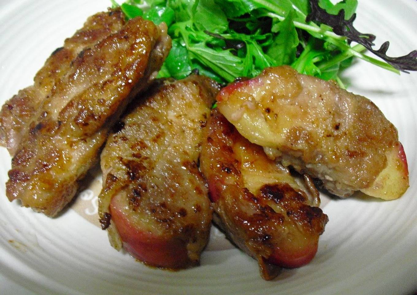 Pork-Wrapped Apples
