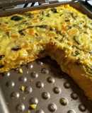 Tarta de zapallitos sin harina en flip