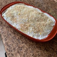 A picture of Easy lemon poke cake.