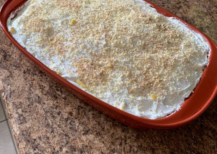 Recipe of Any-night-of-the-week Easy lemon poke cake