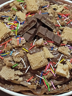 صورة لوصفة تارت الكريب بالشوكولاتة 🍫🍫🍫