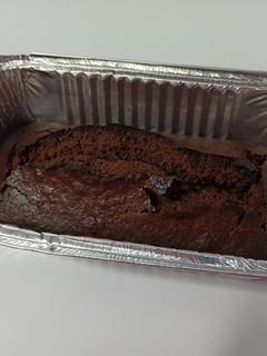 Una foto de Bizcocho de sabor brownie