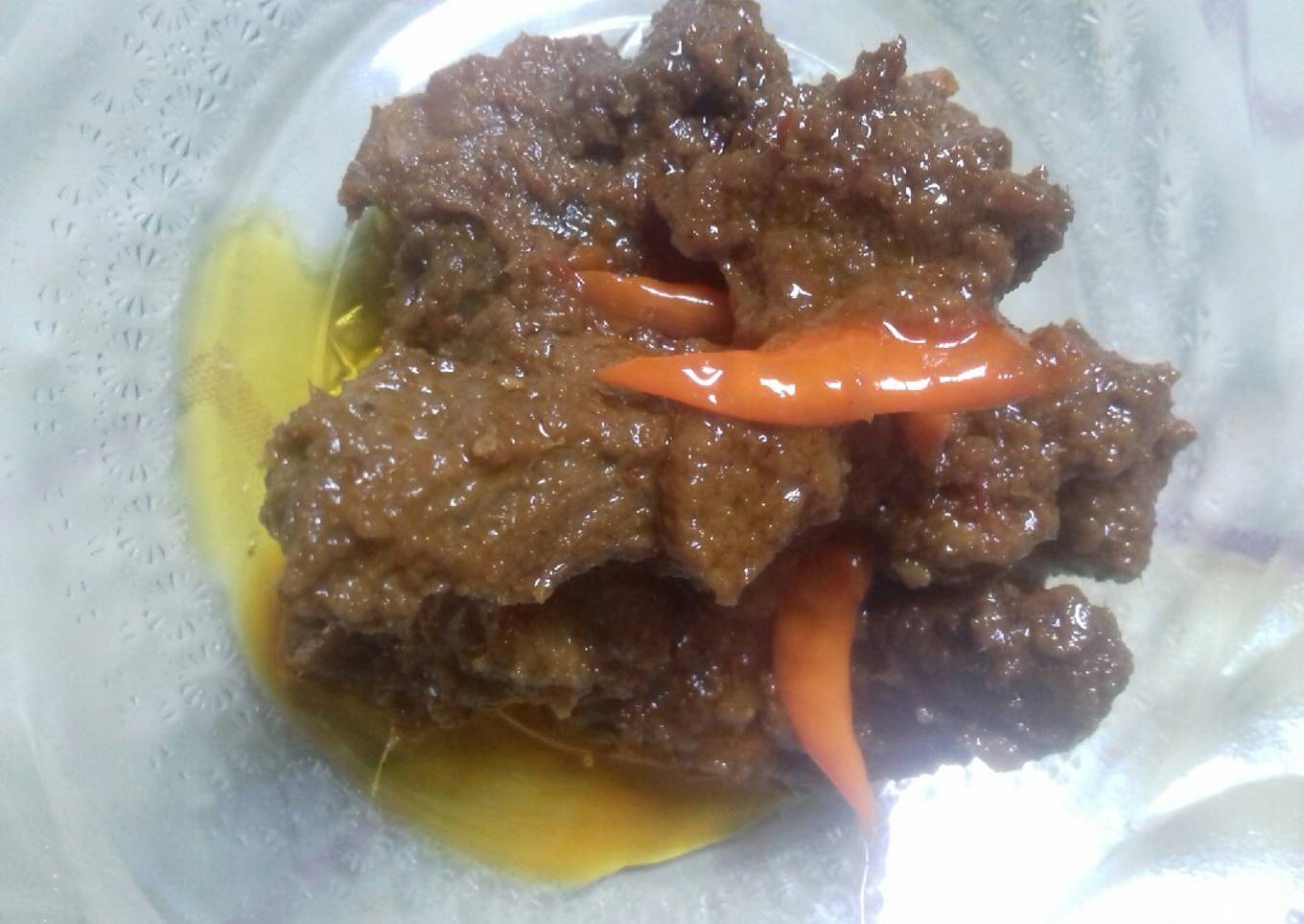 Rendang daging 😍
