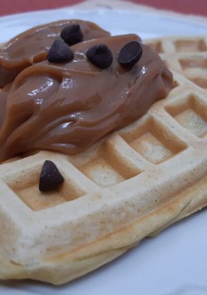 Una foto de Waffles