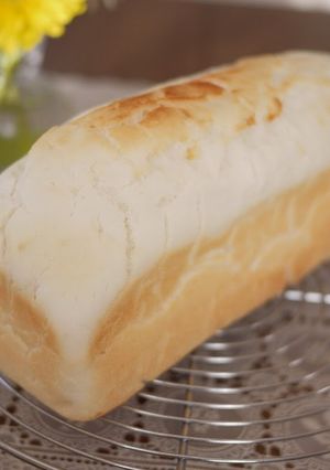 A picture of Rice Flour Bread in a Pound Cake Mold.