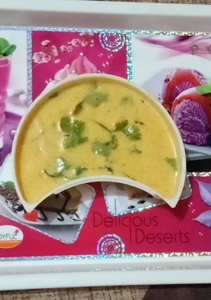 A picture of Pakora kadi.