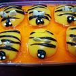Honey Bee Orange Jello dessert
