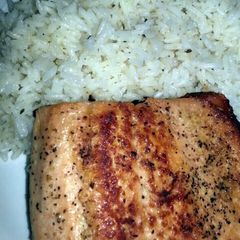 A picture of Butter-Lime Salmon.