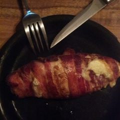 A picture of Philly cheese stuffed chicken breasts.