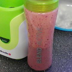 Thick Mango-Berry Smoothie A picture of Thick Mango-Berry Smoothie.