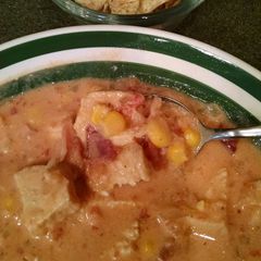 Bacon Chicken Corn Chowder A picture of Bacon Chicken Corn Chowder.