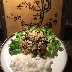 A picture of Turkey Larb.