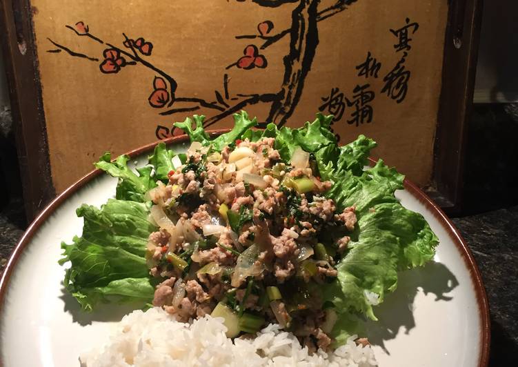 Easiest Way to Prepare Homemade Turkey Larb