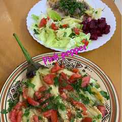 سلطة باذنجان مشوي 🍆-レシピのメイン写真