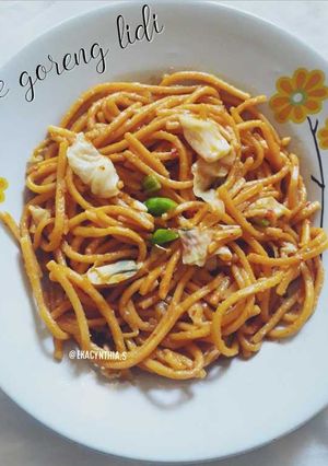 Foto resep Mie goreng lidi