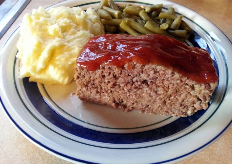 Simple Way to Make Super Quick Homemade Meatloaf (Homestyle)