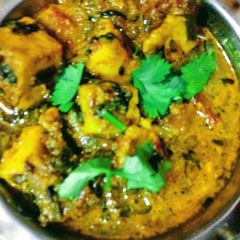 A picture of Methi Paneer Masala (Sabzi).