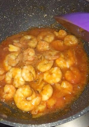 Foto resep Udang saus asam pedas