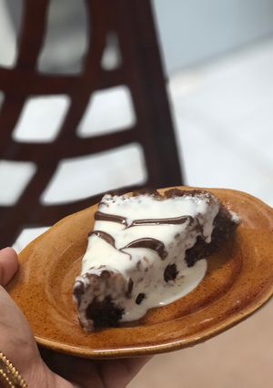 صورة لوصفة كيك بدون طحين او كيكة الجوزاء