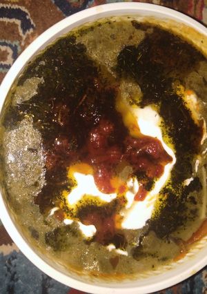 عکسی از دستور آش رشته