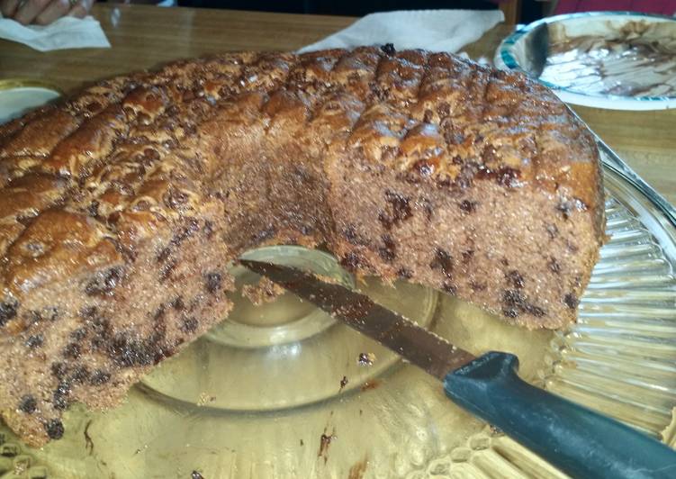 Recipe of Any-night-of-the-week Chocolate Chip Pound Cake