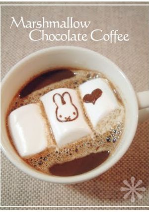A picture of Marshmallow Chocolate Coffee.