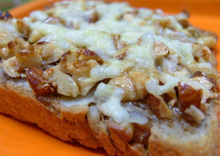 Maple Cheese and Nuts on Toast