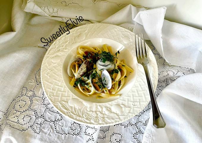 Scialatielli cremosi alle vongole