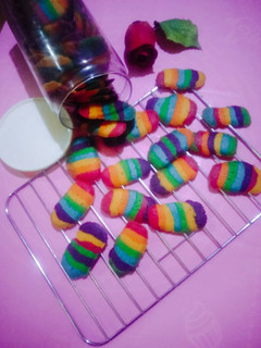 Foto resep Lidah kucing rainbow
