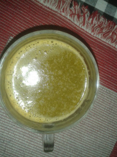 A picture of nutritious spinach soup.