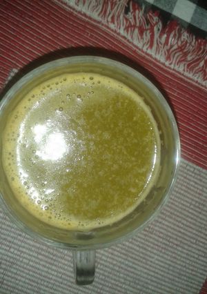 A picture of nutritious spinach soup.