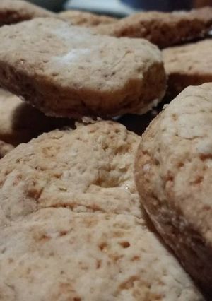 Una foto de Scones de crema exprés