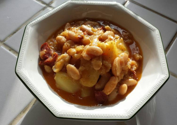 Easiest Way to Serve Tasty Easy Chorizo &amp; Beans