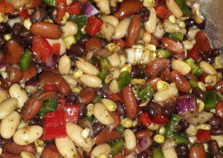 Recipe of Homemade Mimi&#39;s Bean salad