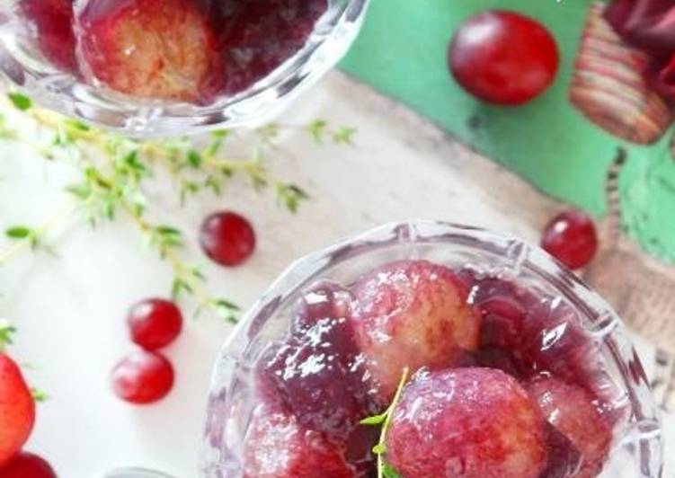 Step-by-Step Guide to Make Award-winning Jiggly Kyoho Grape Jello That is Full of Grapes
