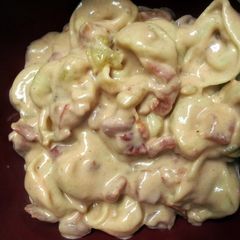A picture of Hot Pink Tortellini.