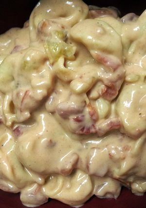 A picture of Hot Pink Tortellini.