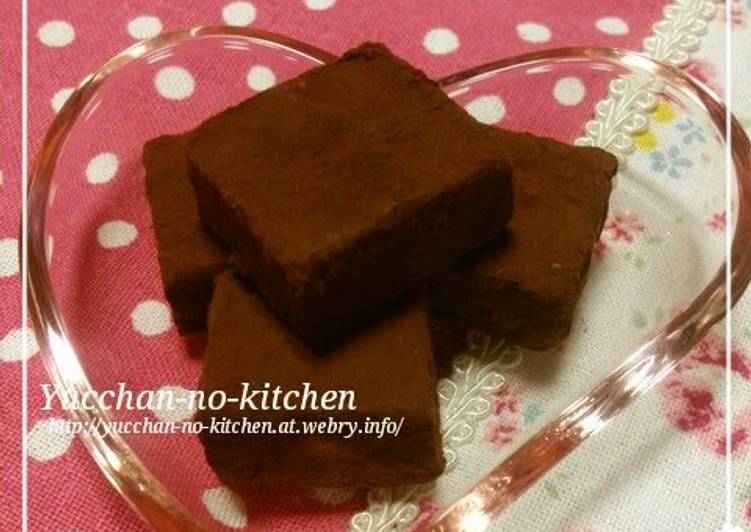 Steps to Prepare Quick 10 Minute Super Easy Melt-in-Your-Mouth Chocolates