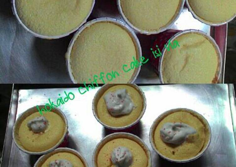 Resep Hokaido chiffon cake yang Enak