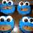 Cookie Monster Cupcakes