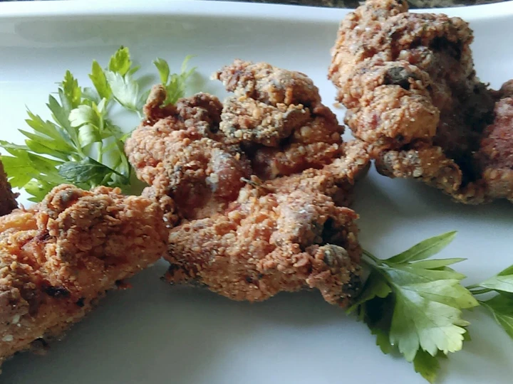 Easy Way Prepare Recipe Super Juicy Super Crispy Fried Chicken Thighs that is Really Delicious, Perfect}