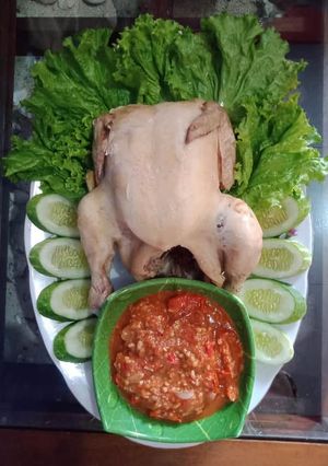 Foto resep Ayam kukus sambal rempah